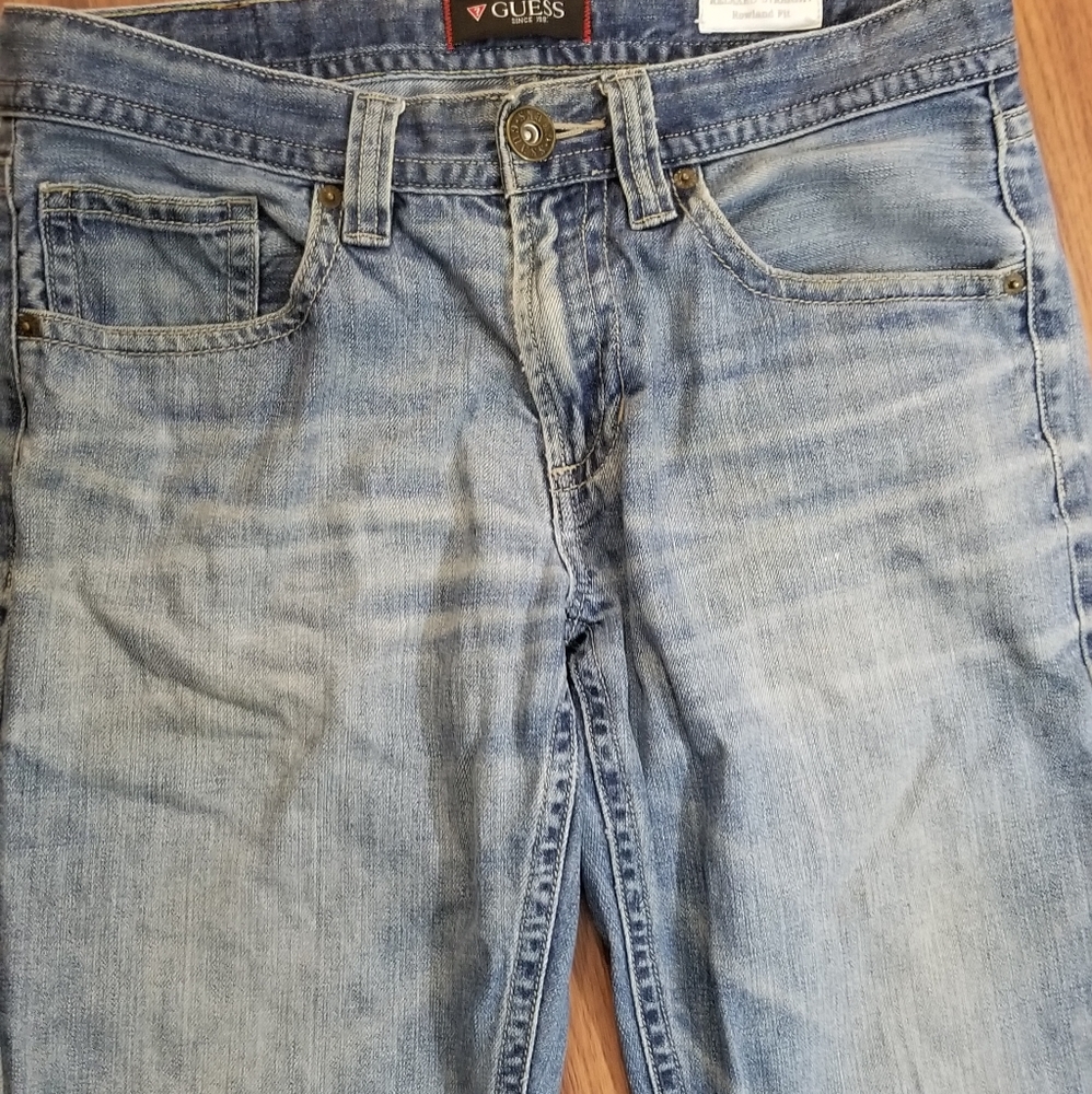 ***GUESS Men Jean's- Faded - Relaxed Fit - 32 X 30